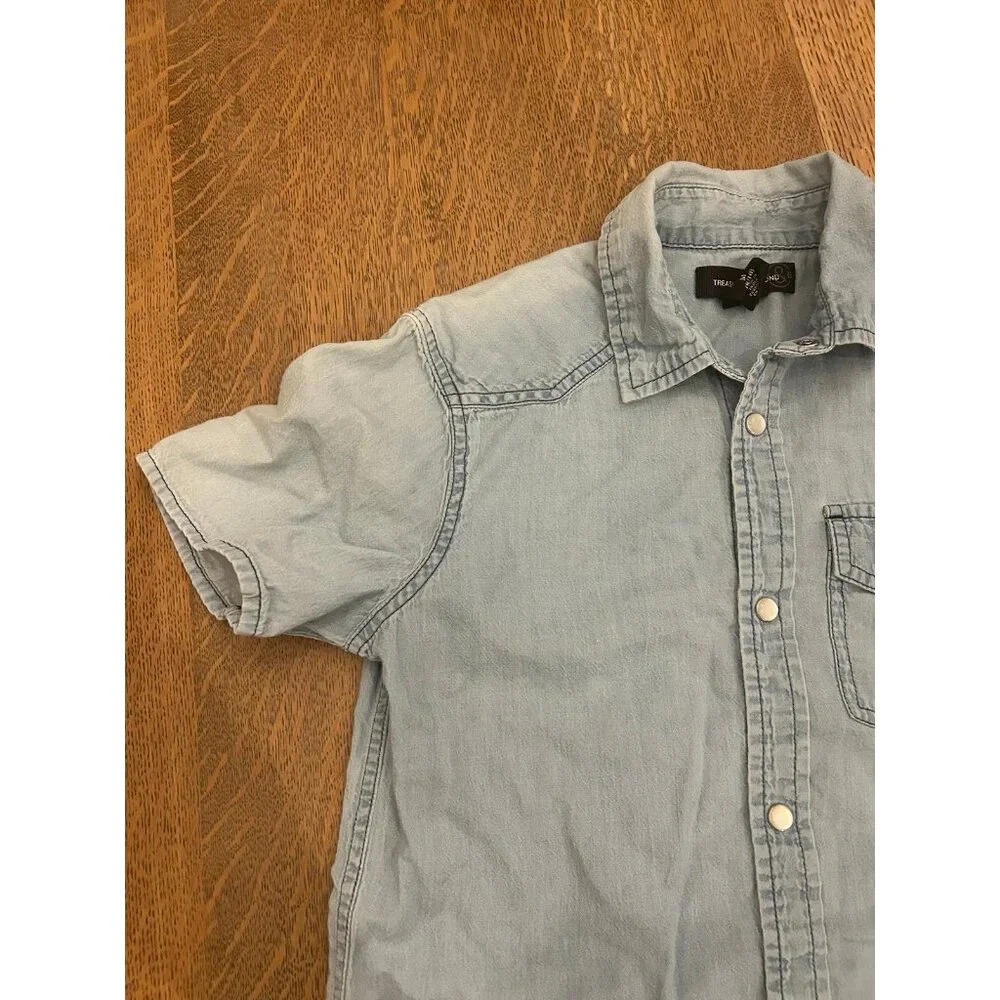 Treasure‎ and Bond Youth Denim Shirt M(8/10)